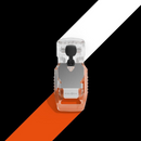 Fidlock® V-buckle 20mm Transparent with Pull