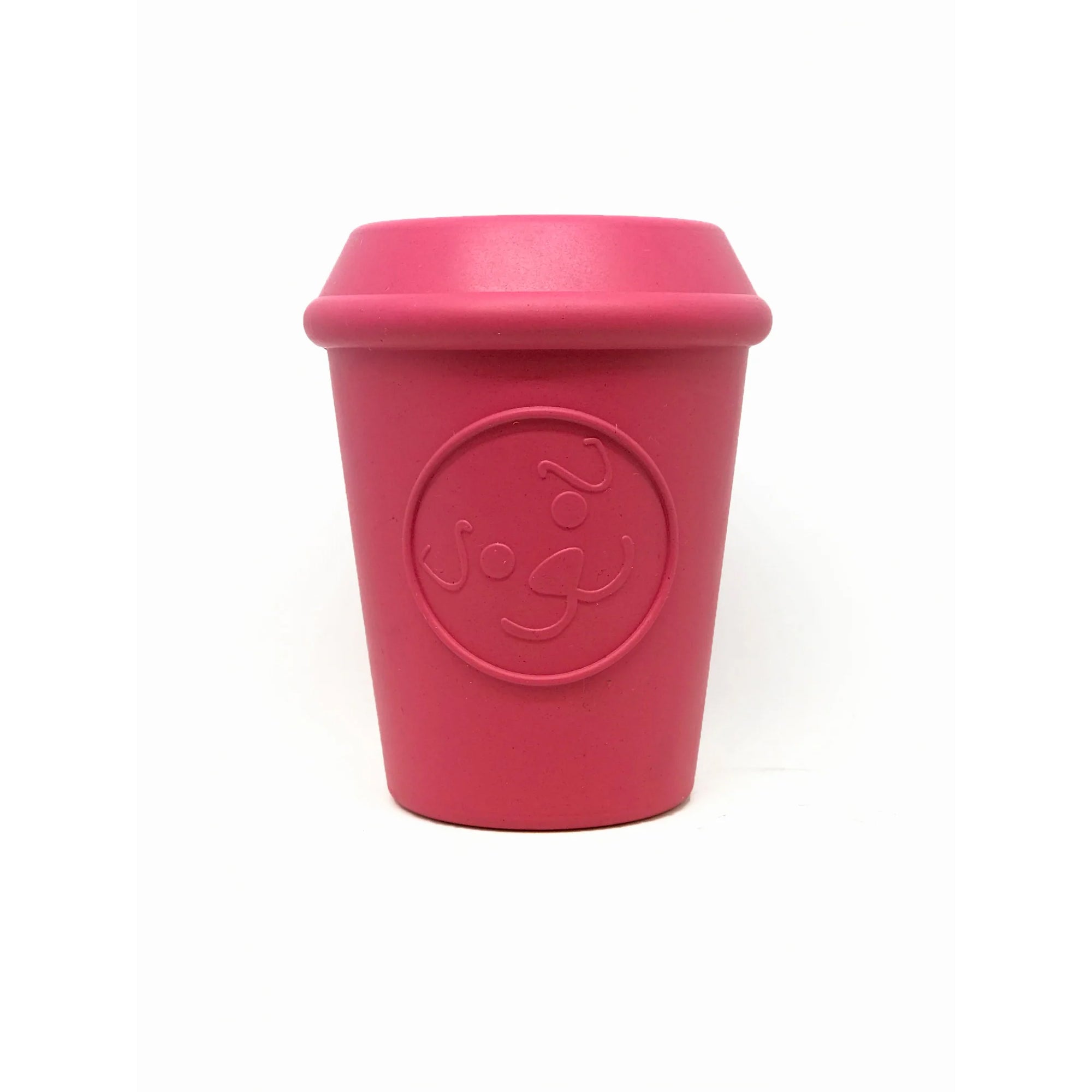 Kaffeebecher-Haltbarer Kauspielzeug- und Leckerlispender aus Gummi