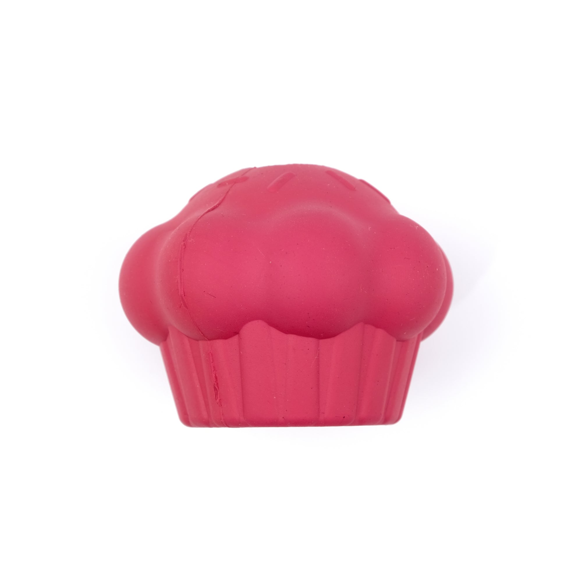 Cupcake Durable Rubber Chew Toy &amp; Treat Dispenser