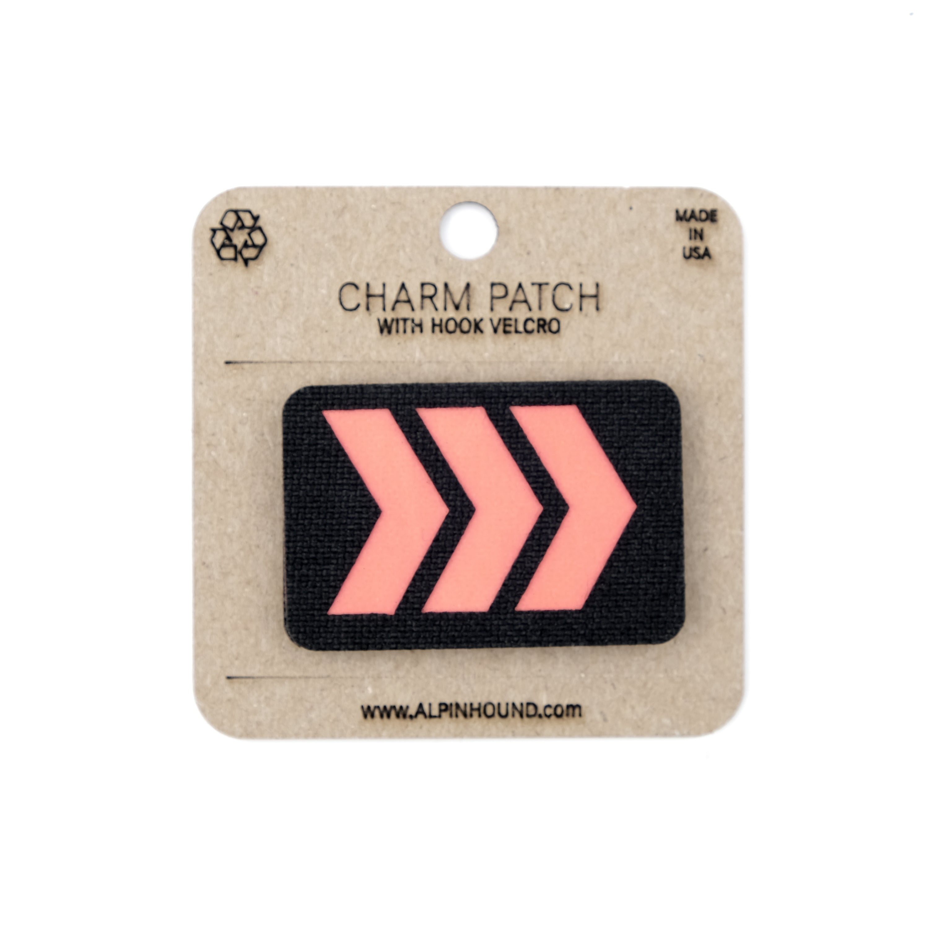 Chevron Charm Patch 1X1.5