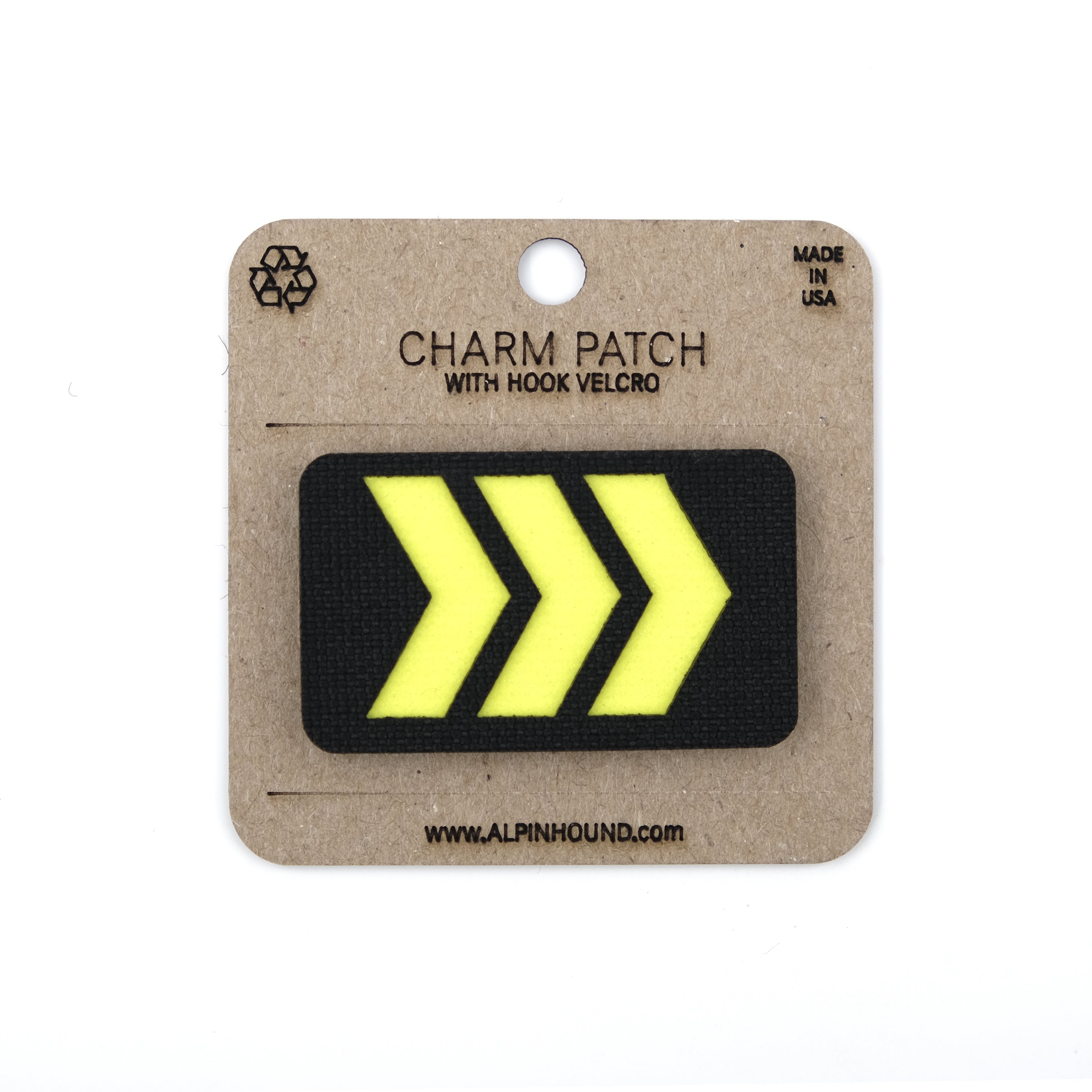 Chevron Charm Patch 1X1.5