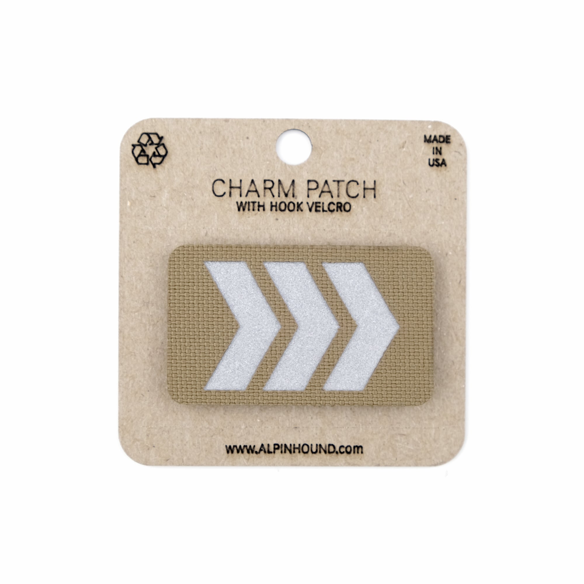 Chevron Charm Patch 1X1.5