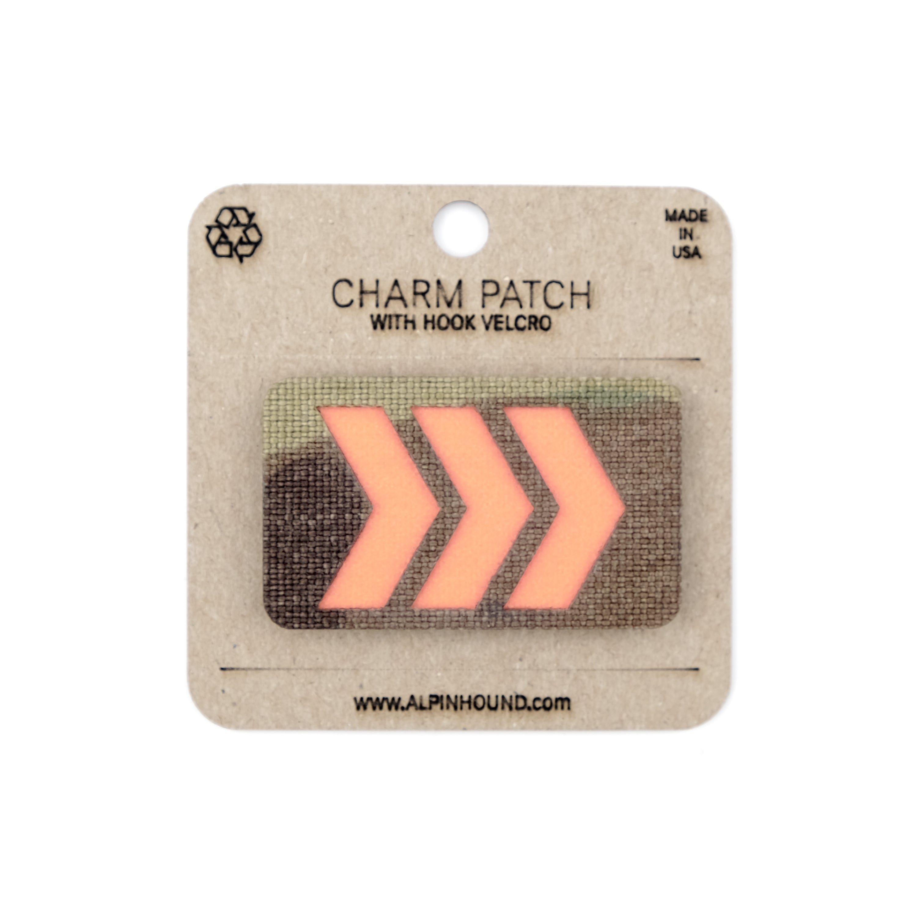 Chevron Charm Patch 1X1.5