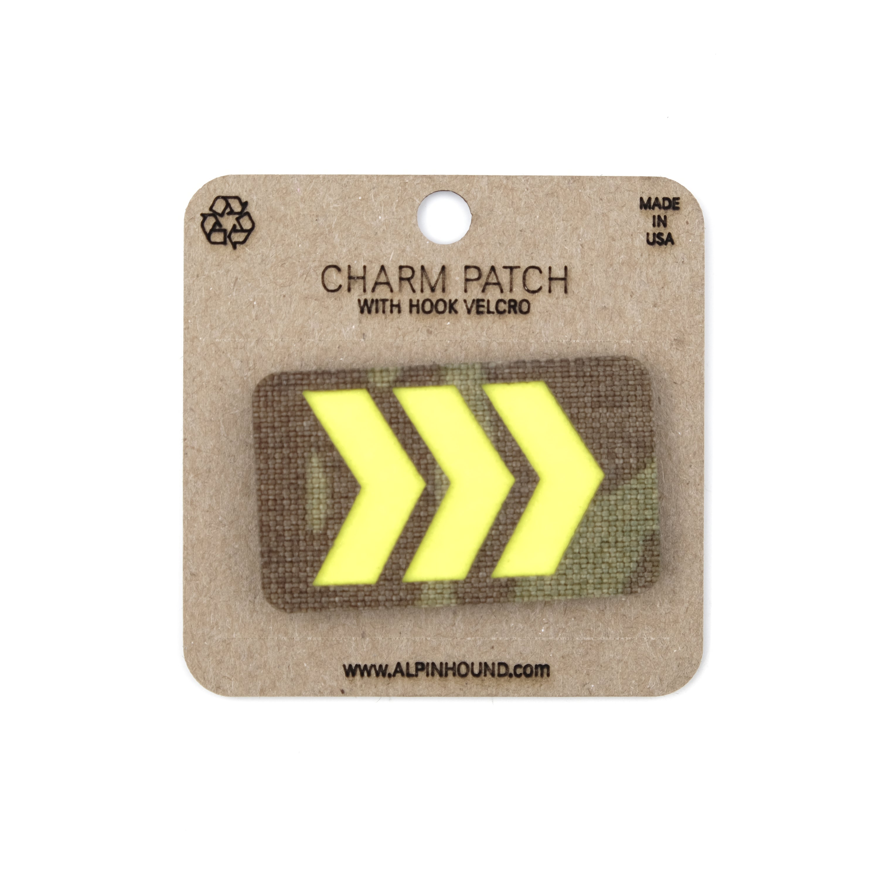 Chevron Charm Patch 1X1.5