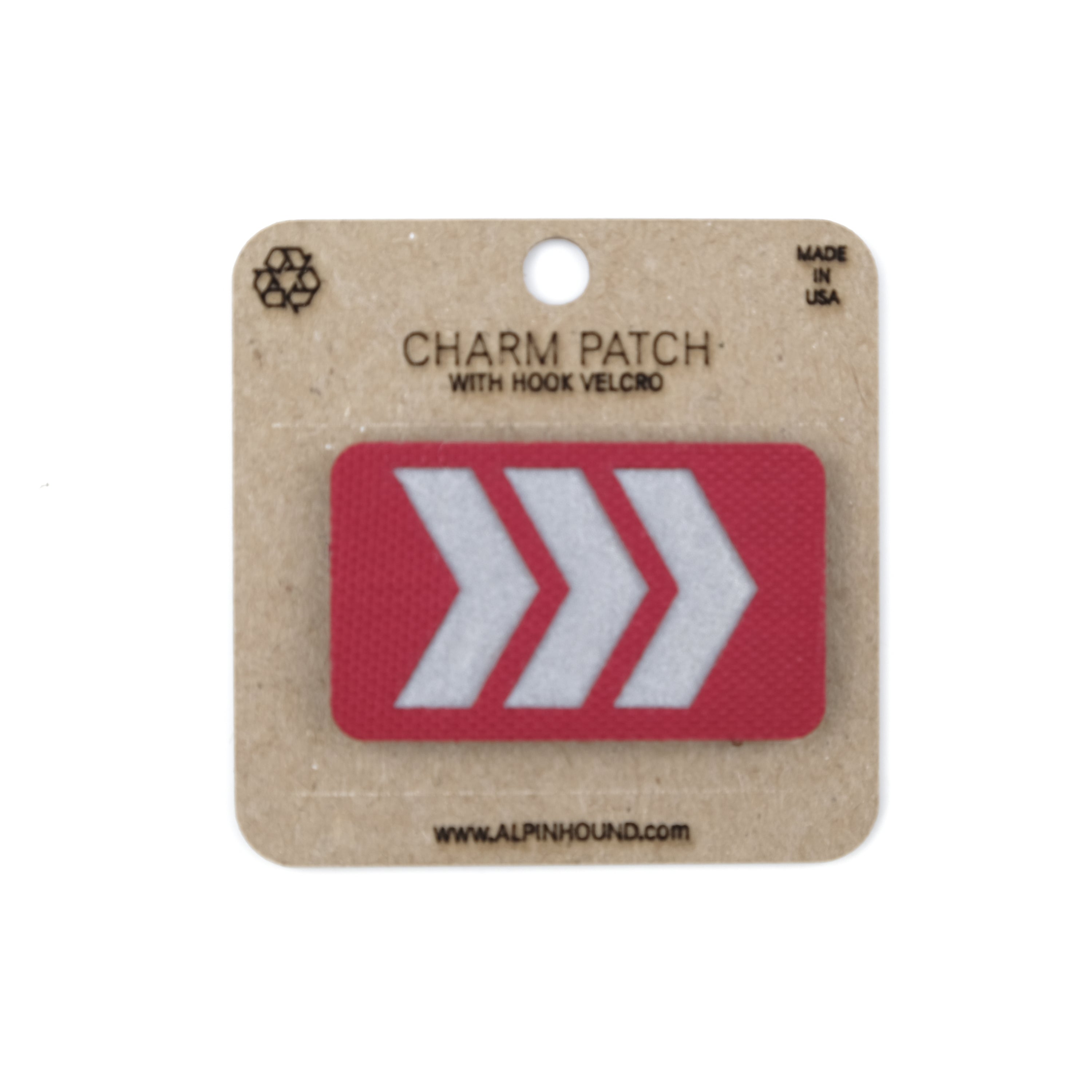 Chevron Charm Patch 1X1.5