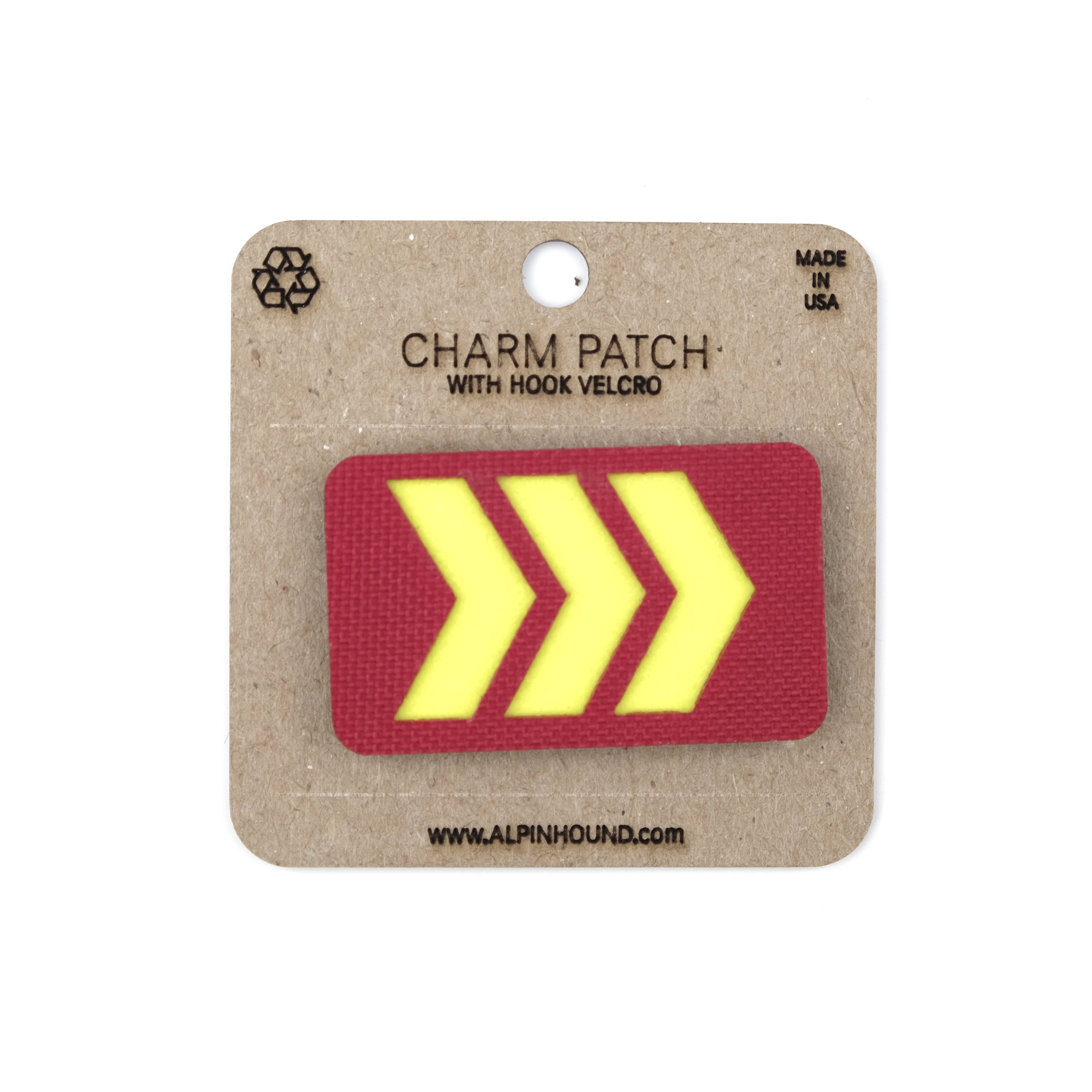 Chevron Charm Patch 1X1.5