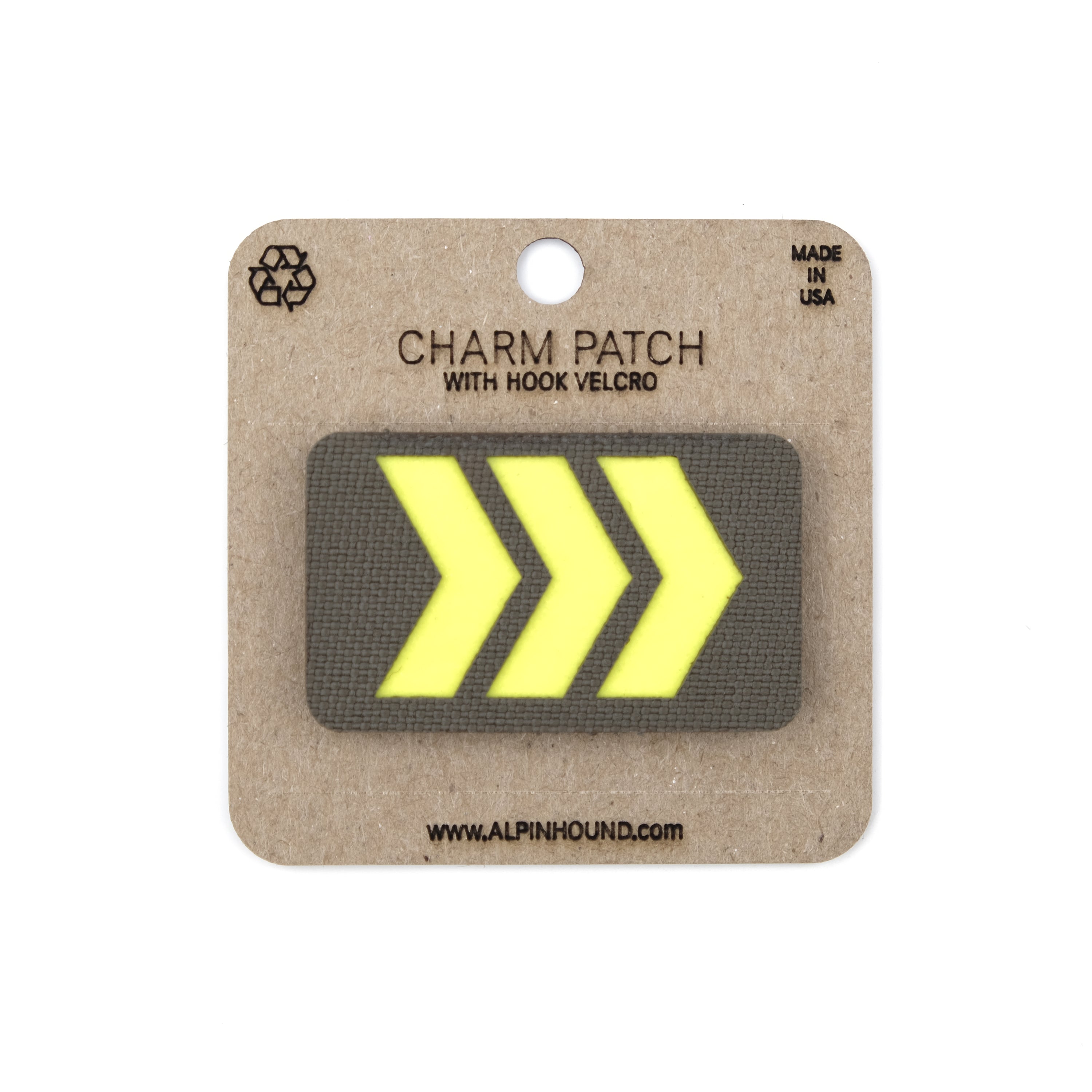 Chevron Charm Patch 1X1.5