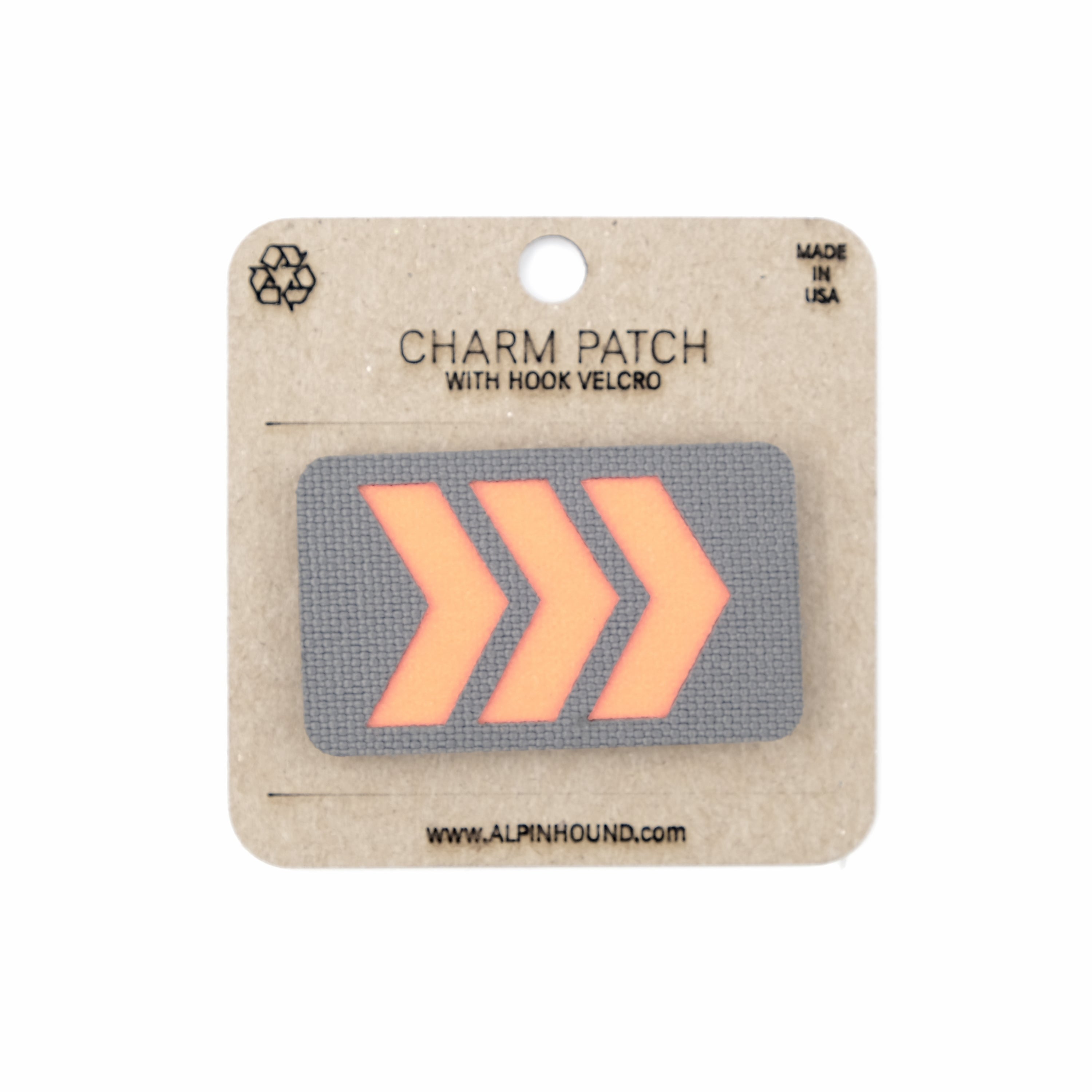 Chevron Charm Patch 1X1.5