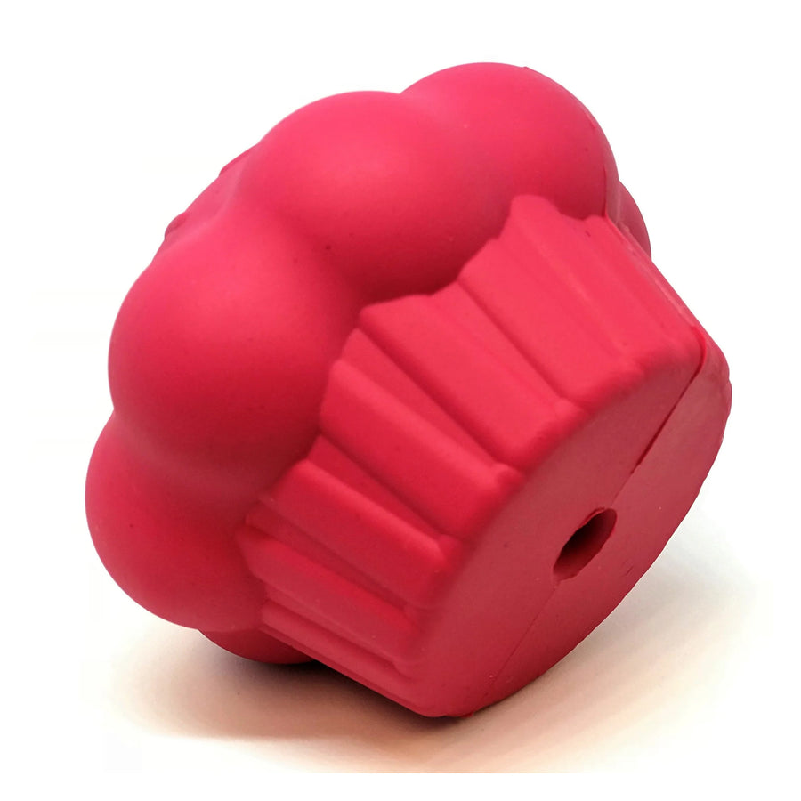 Cupcake Durable Rubber Chew Toy & Treat Dispenser