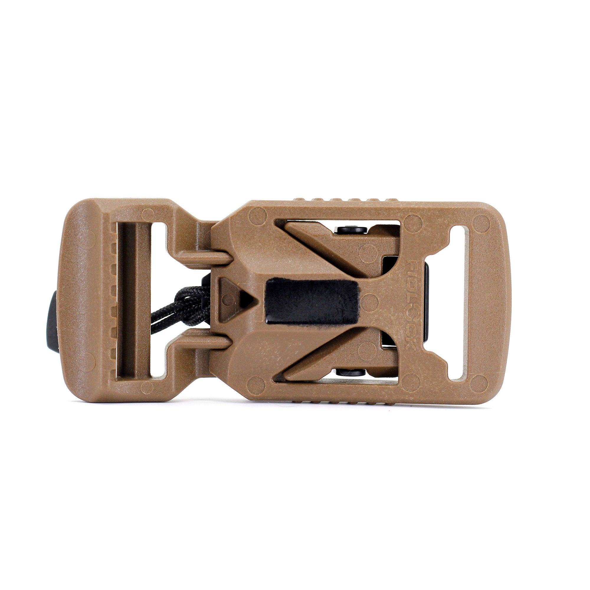 Fidlock V-buckle 25mm Earth Brown with Pull - Alpinhound Pet Co.