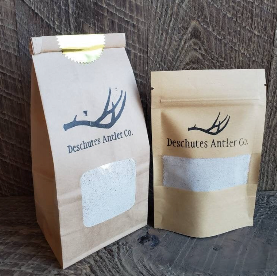Deer/Elk Antler Powder Dog Food Supplement and Food Enhancer