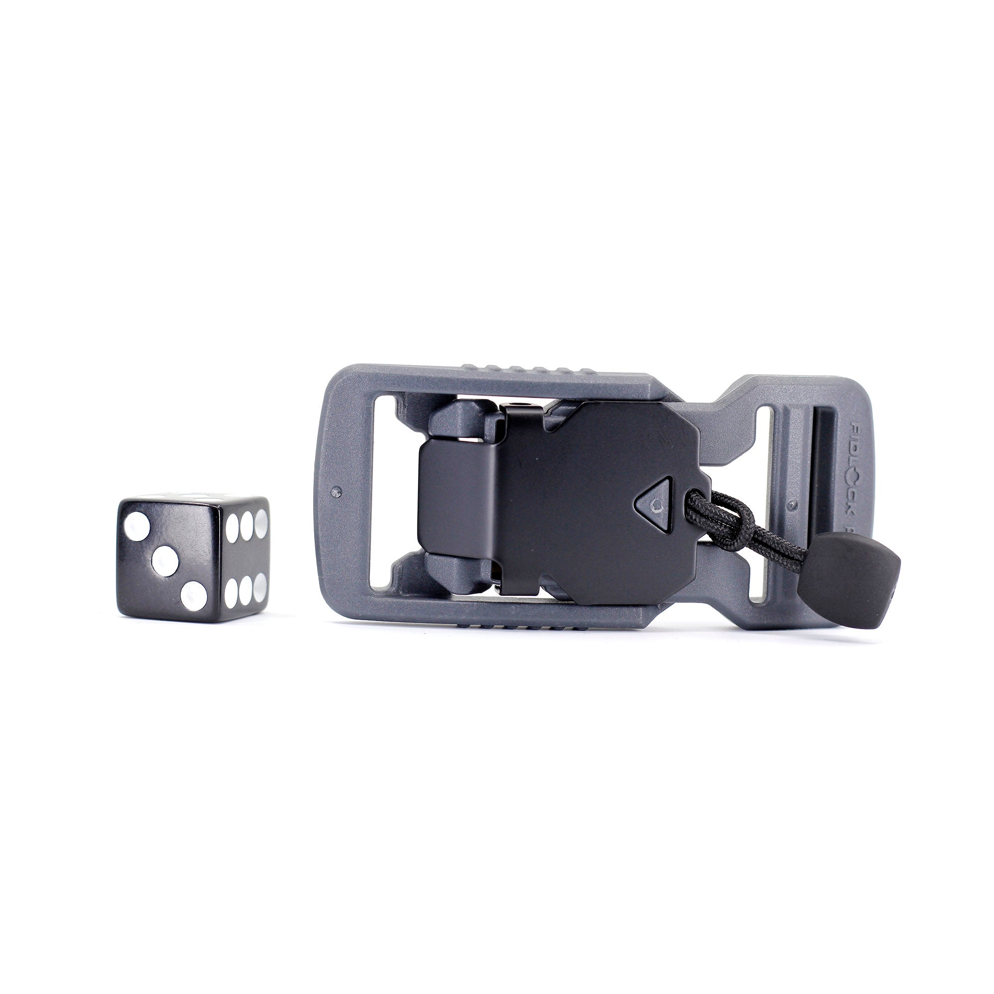 Fidlock V-buckle 25mm Gray with Pull - Alpinhound Pet Co.