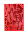 Heart Design "LOVE" EMat Enrichment Lick Mat