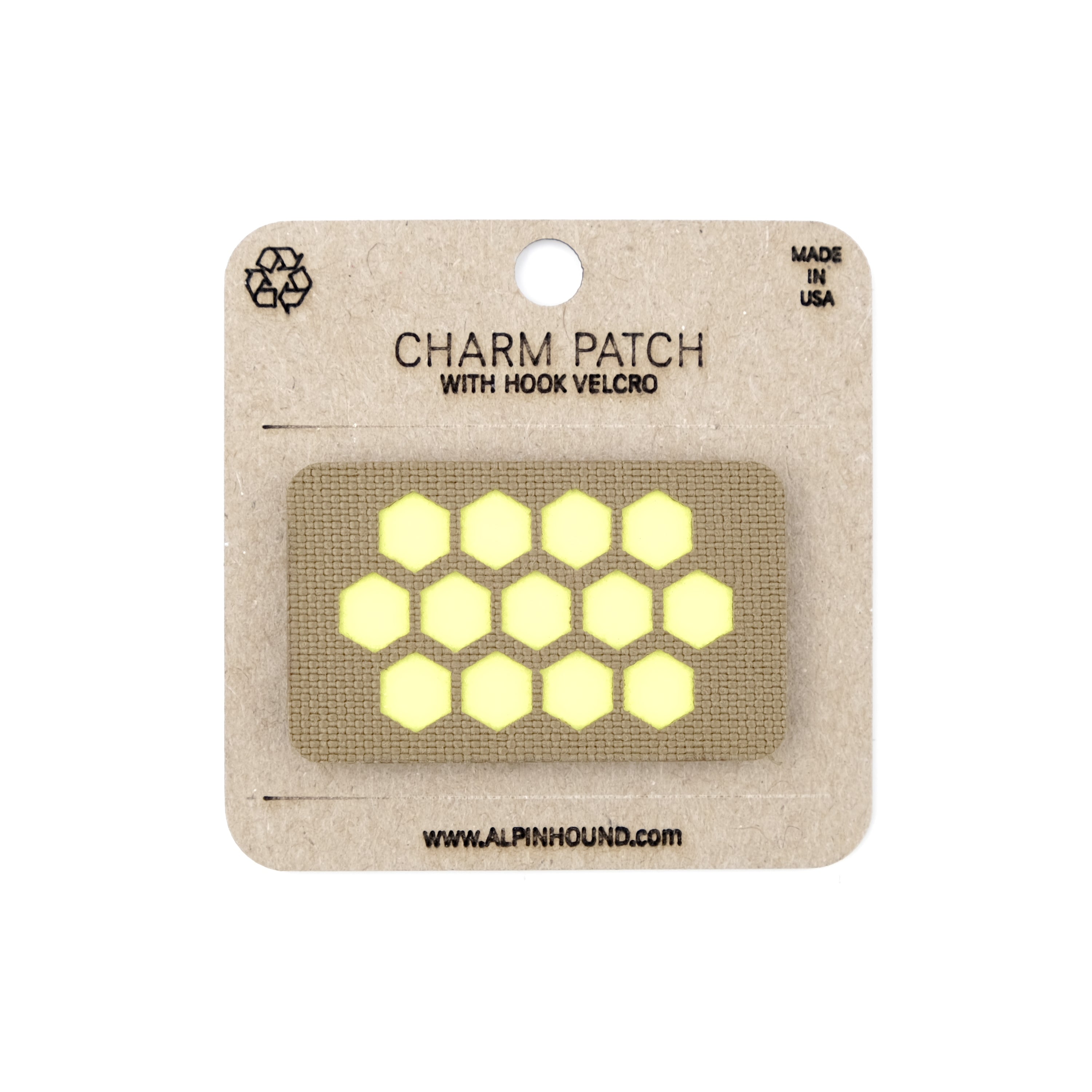 Honeycomb Charm Patch 1X1.5