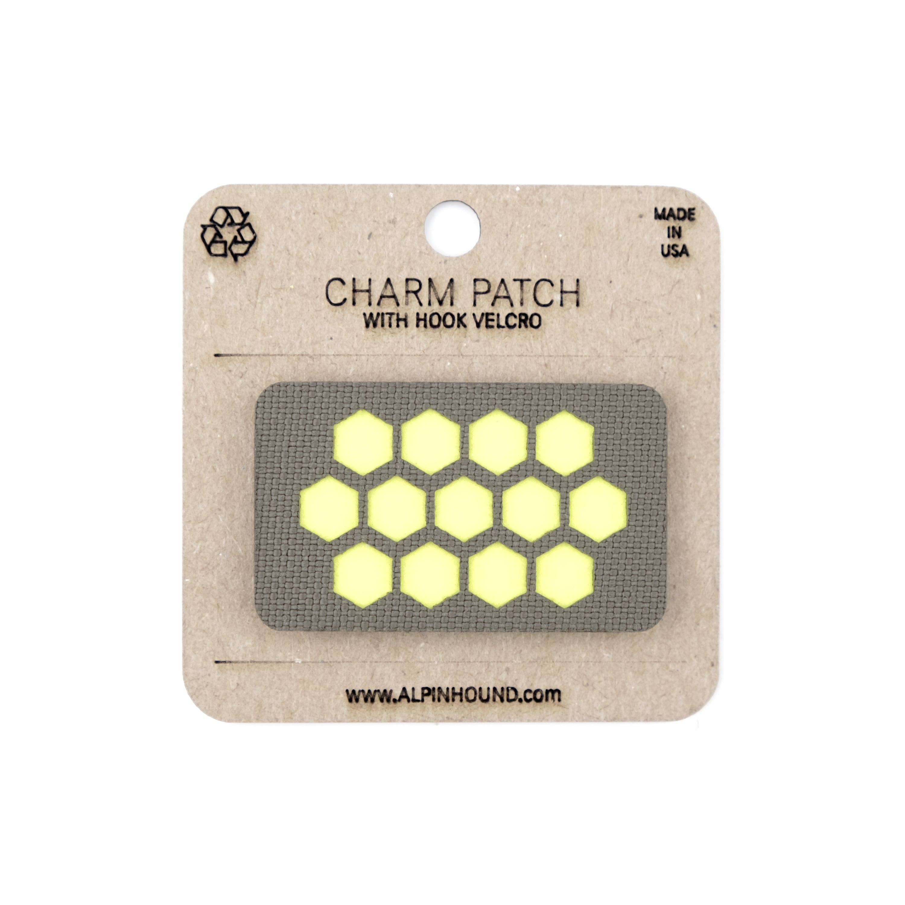 Honeycomb Charm Patch 1X1.5