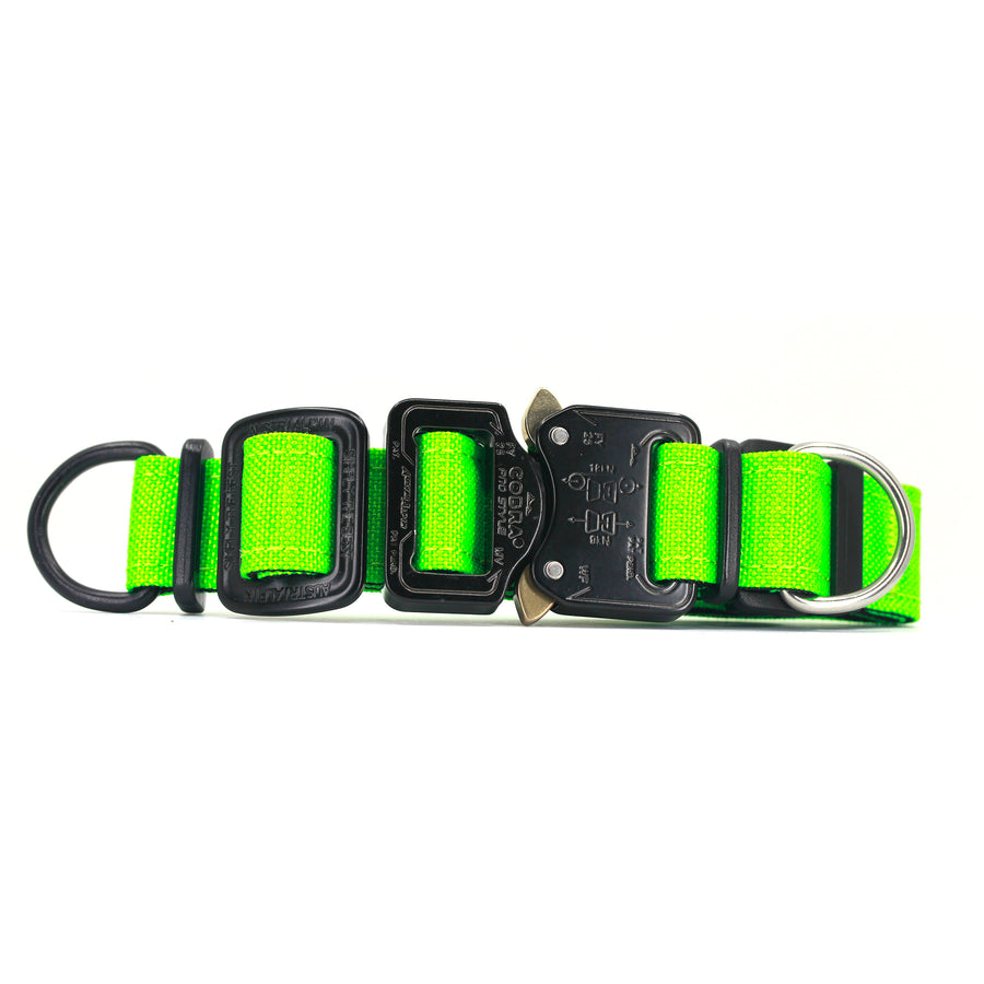 COBRA Cordura Collar Hot Green