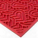 Heart Design "LOVE" EMat Enrichment Lick Mat