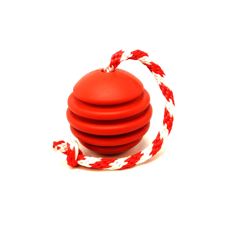 USA-K9 Stars And Stripes Ultra Durable Rubber Reward Toy, Tug Toy, And Retrieving Toy
