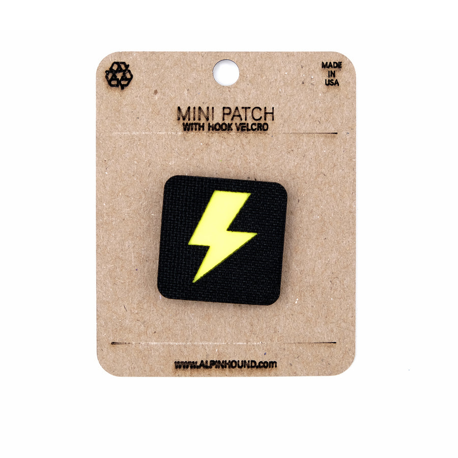 Mini Lightning Bolt Patch