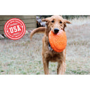 SP Bottle Top Flyer Durable Rubber Retrieving Frisbee - Orange Squeeze