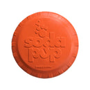 SP Bottle Top Flyer Durable Rubber Retrieving Frisbee - Orange Squeeze