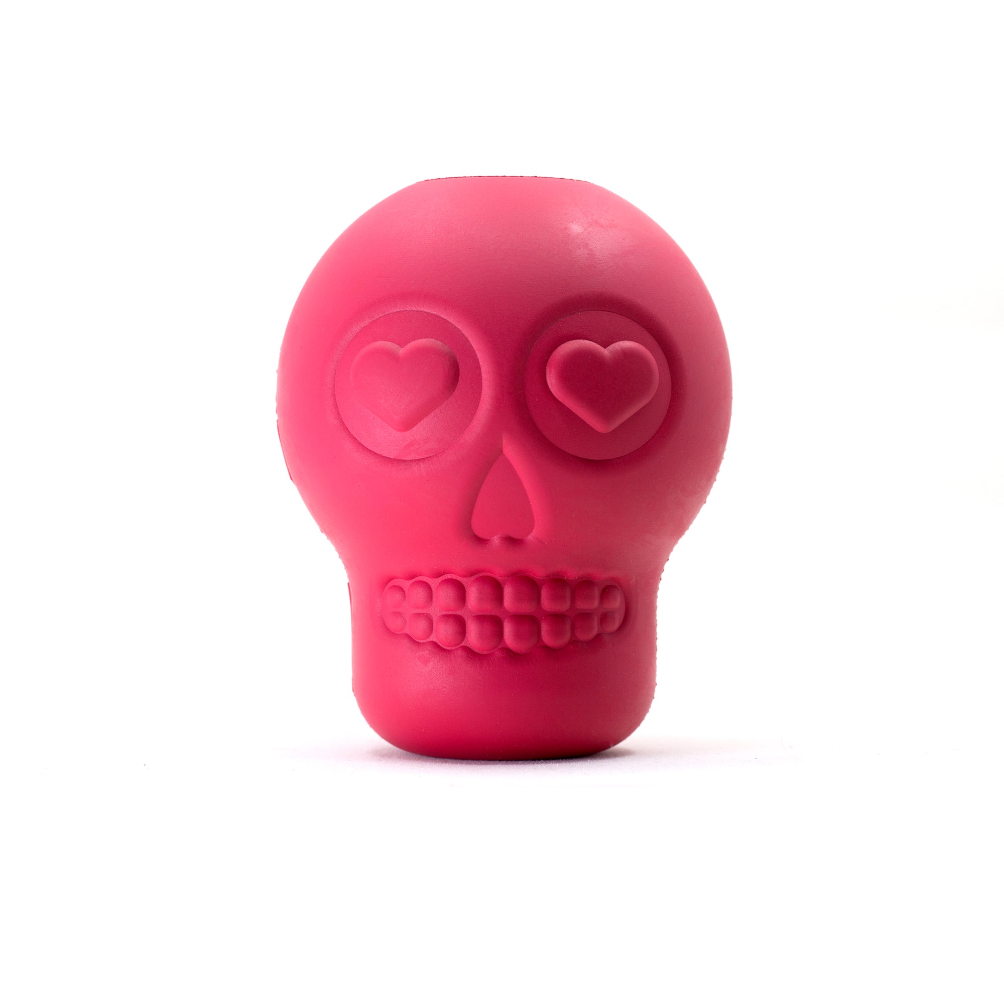 MKB Sugar Skull Durable Rubber Chew Toy &amp; Treat Dispenser