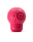 MKB Sugar Skull Durable Rubber Chew Toy & Treat Dispenser
