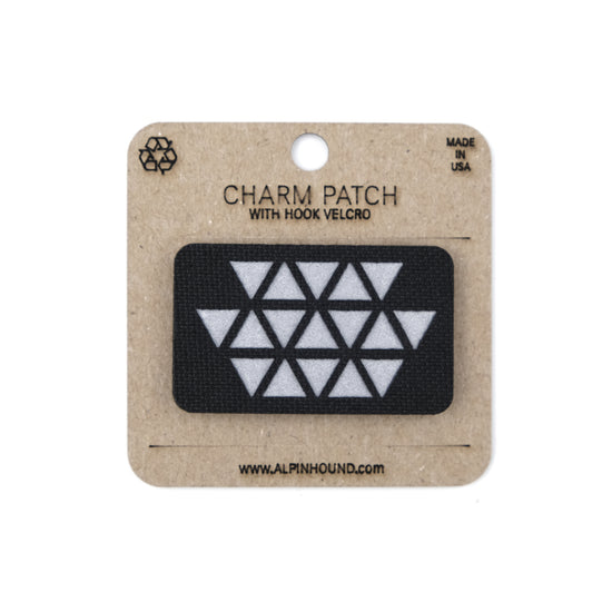 Triangle Array Charm Patch 1X1.5