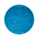 Whale Design EMat Enrichment Lick Mat with Suction Cups
