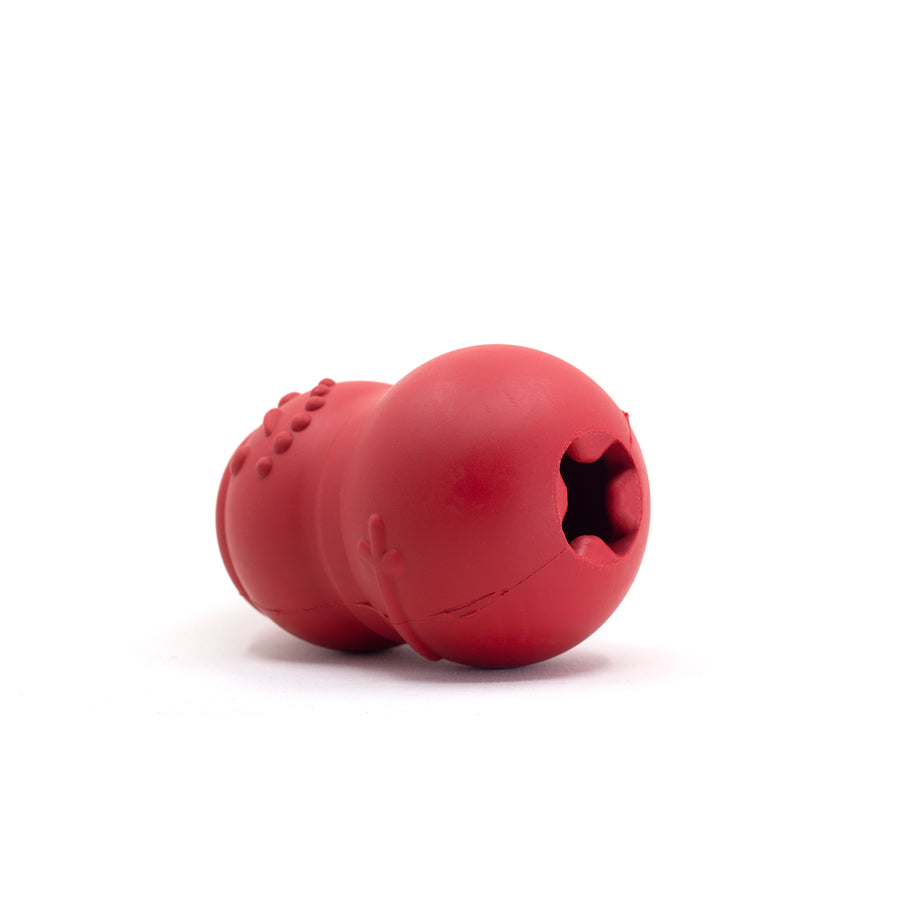 Snowman Durable Rubber Chew Toy & Treat Dispenser